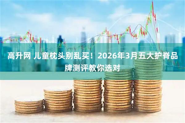 高升网 儿童枕头别乱买！2026年3月五大护脊品牌测评教你选对